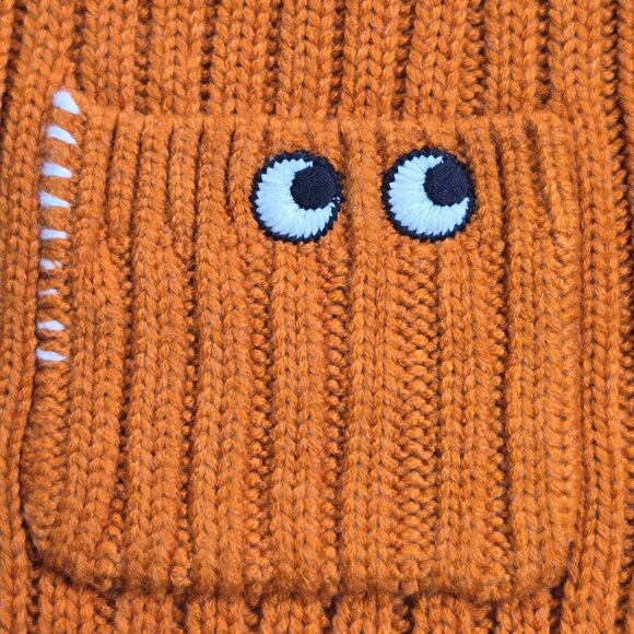 Anya Hindmarch X Uniqlo Heattech Knitted Scarf Eyes - Picture 3 of 7